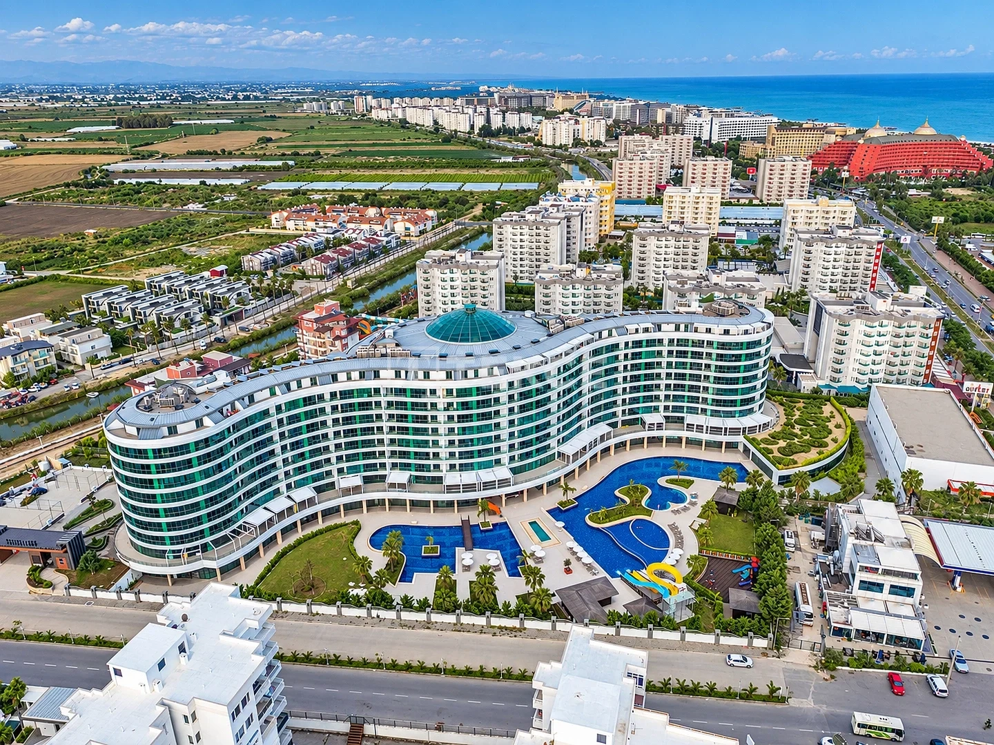 2 - vente appartement plage à pied aksu antalya turquie