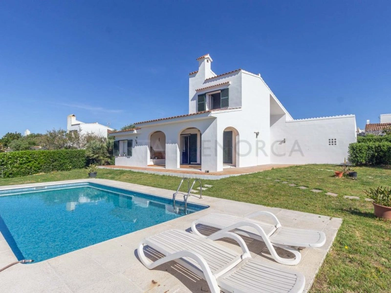 1 - vente maison vue mer binibeca minorque - baléares espagne