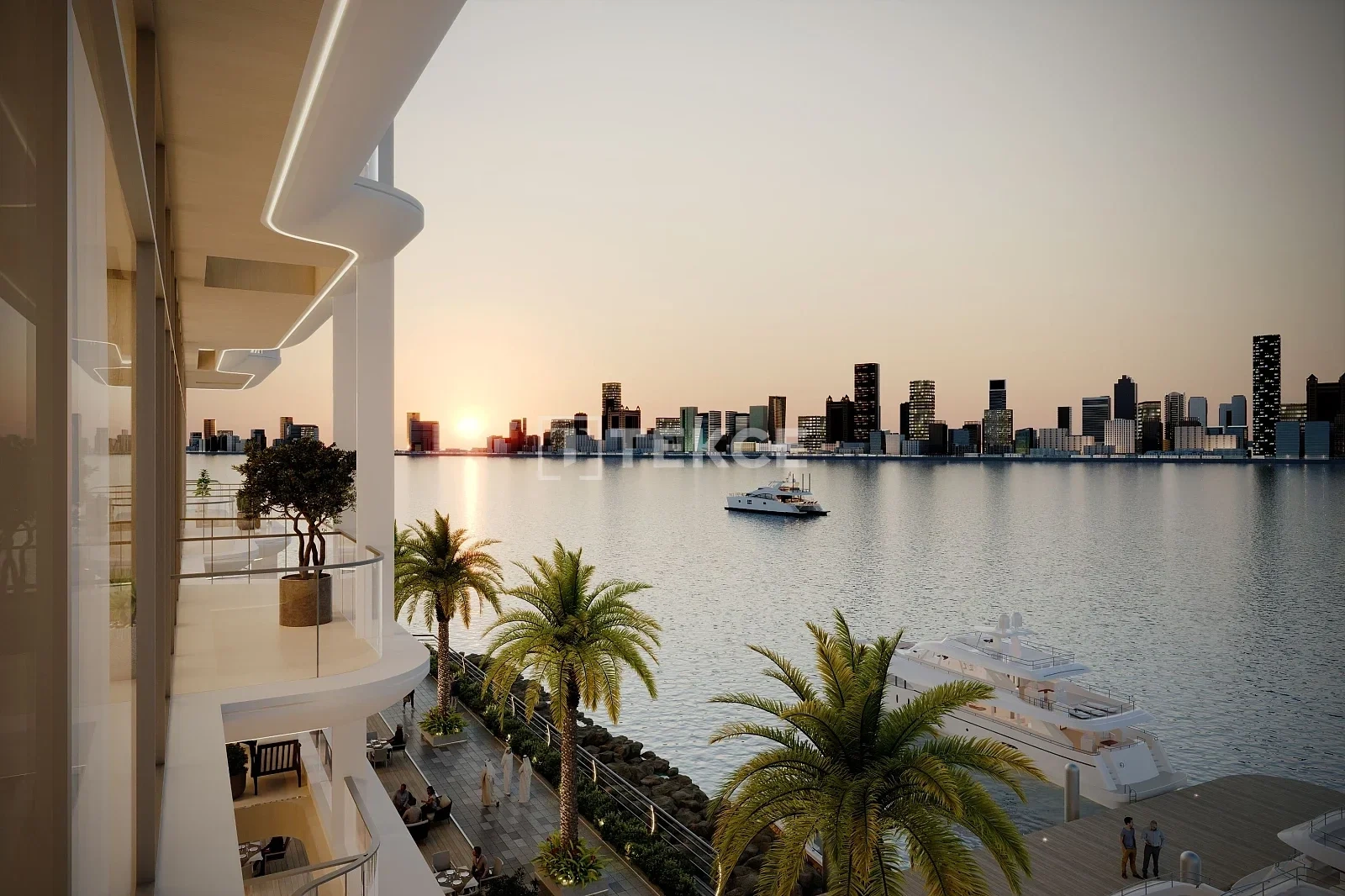 2 - vente appartement pieds dans l'eau dubai dubai émirats arabes unis