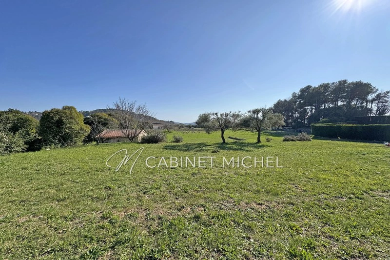 1 - vente terrain vue mer grasse alpes-maritimes france