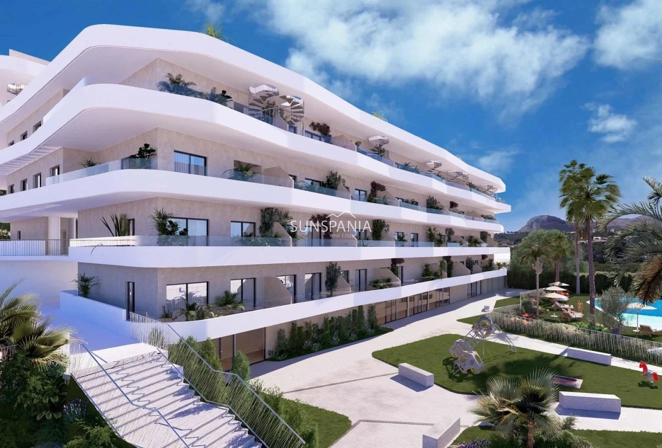 Appartement met zwembad