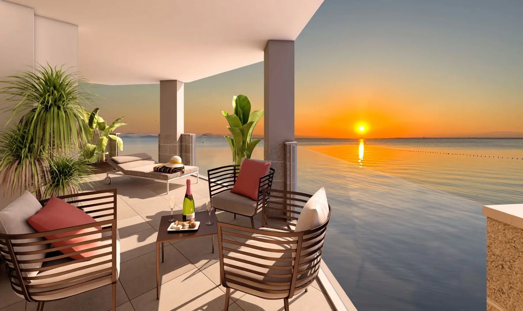 1 - venta apartamento vista al mar la manga del mar menor región de murcia españa