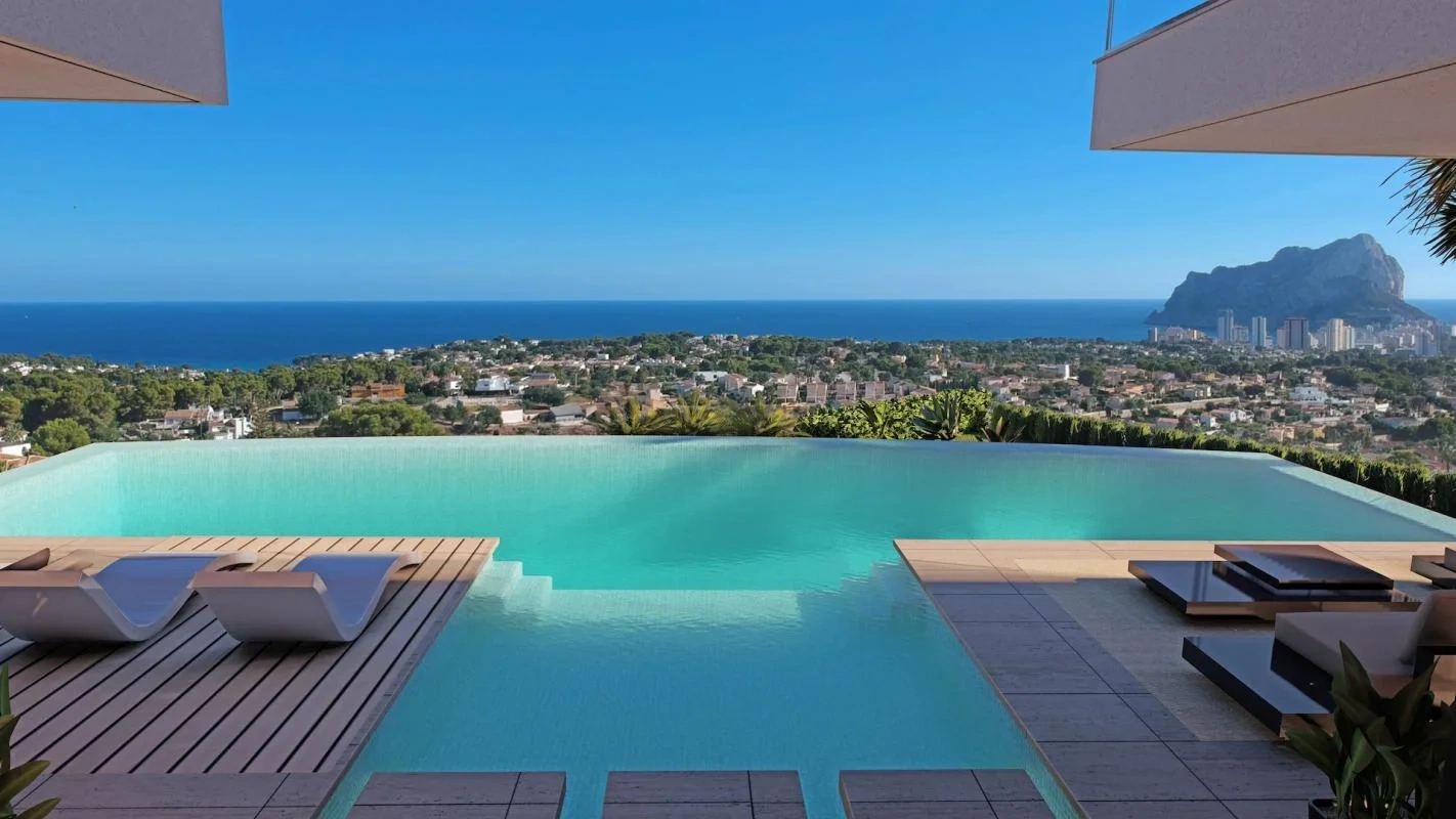 2 - vendita casa vista mare moraira - costa blanca comunità valenciana spagna