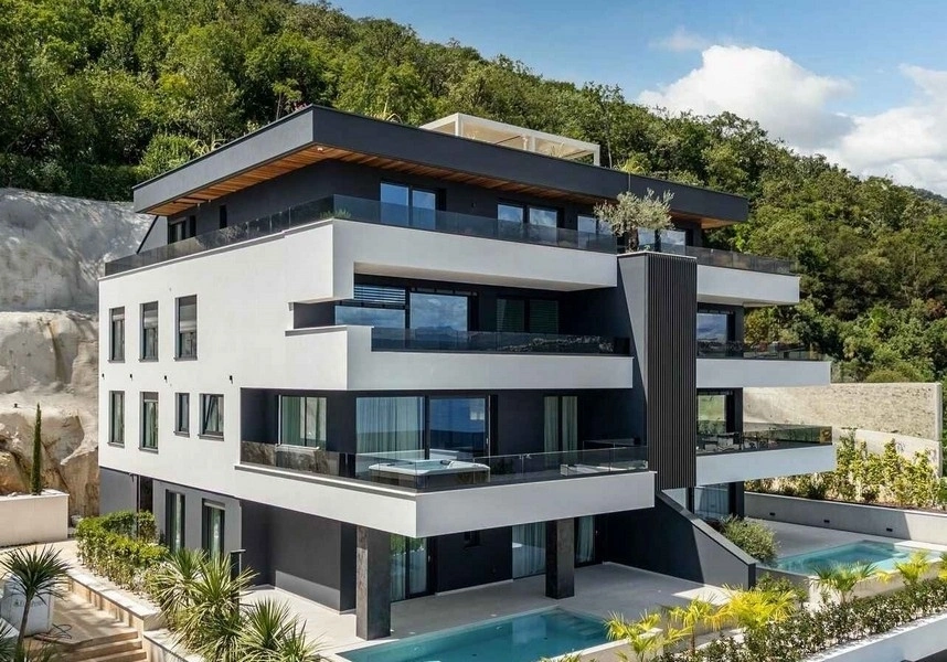 2 - vente appartement vue mer opatija primorje-gorski kotar croatie