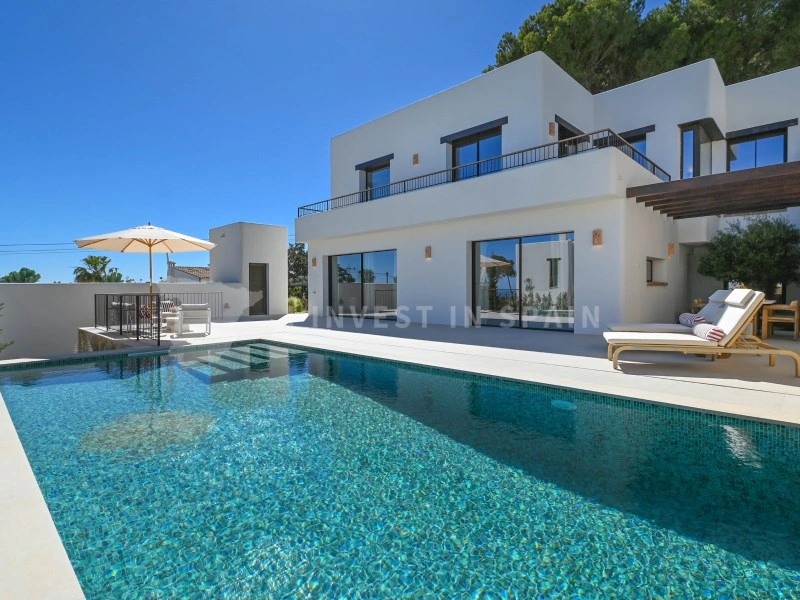 2 - vendita villa vista mare moraira - costa blanca comunità valenciana spagna