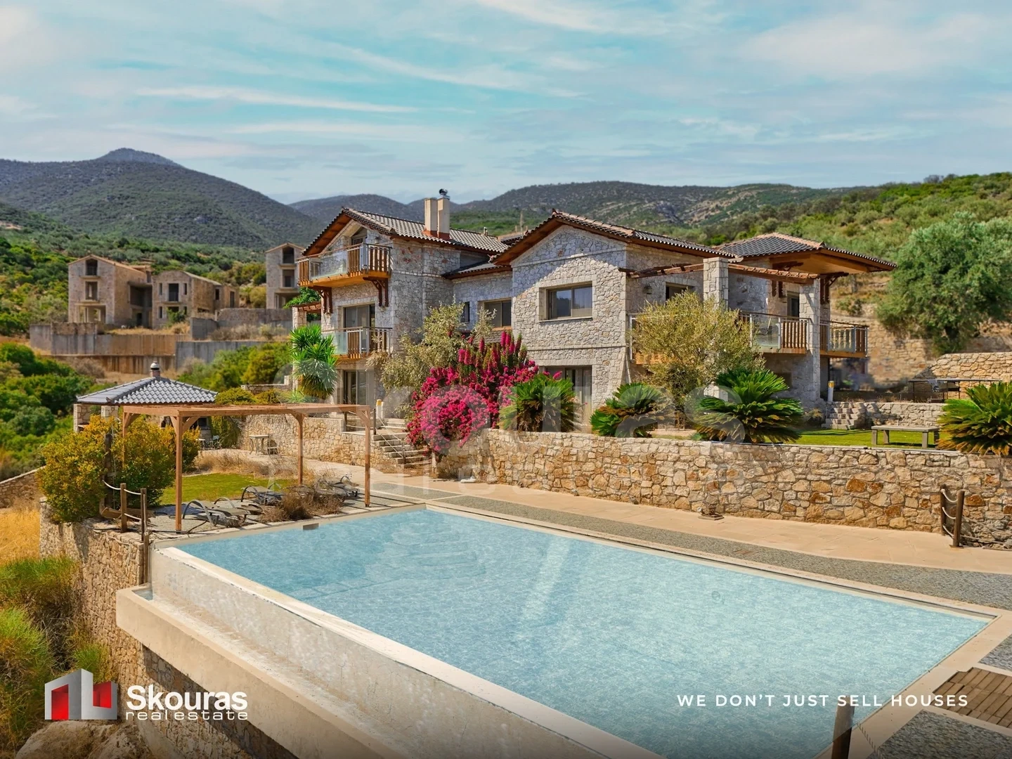 1 - vente villa vue mer xiropigado péloponnèse grèce