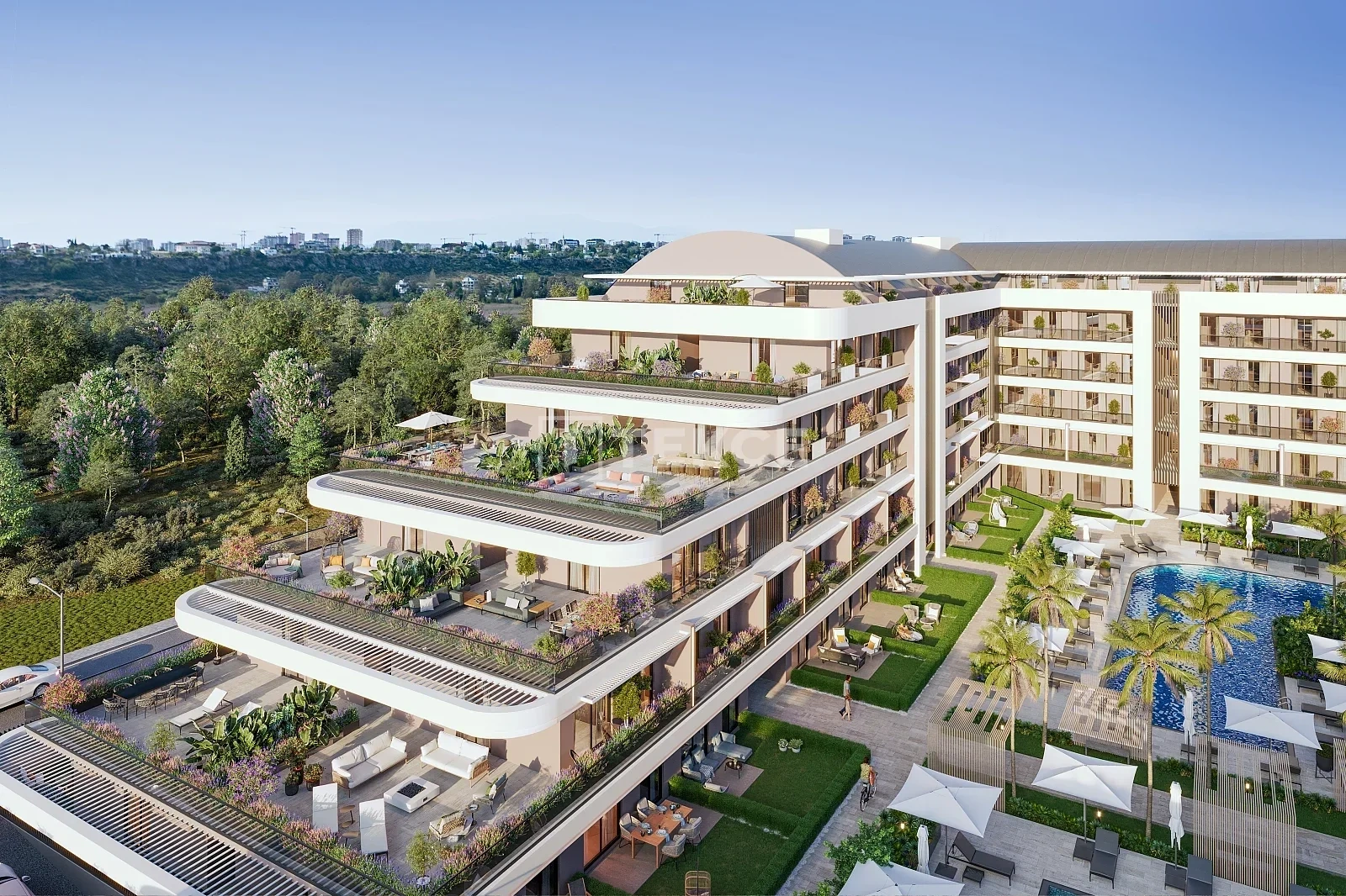 2 - vente appartement plage à pied muratpasa antalya turquie