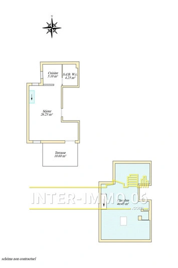 2 - vente appartement vue mer cagnes-sur-mer alpes-maritimes france