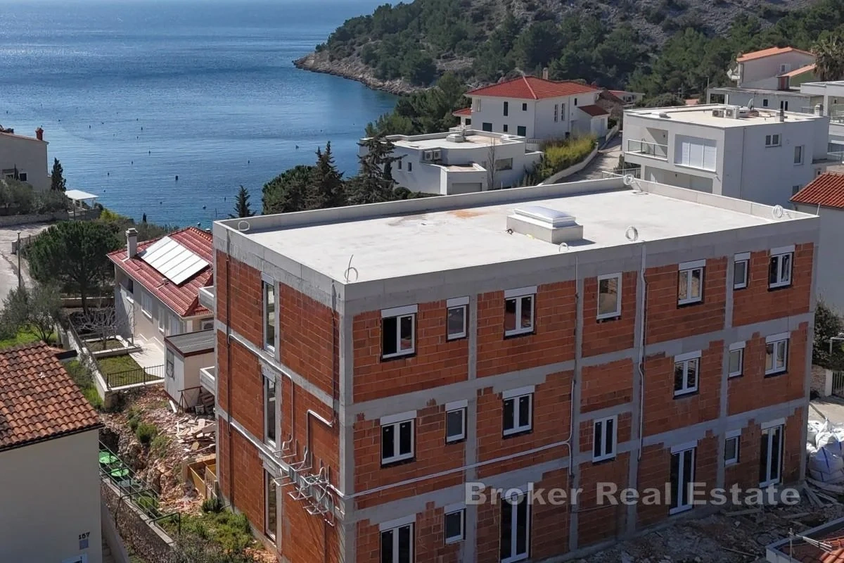 1 - vendita appartamento vista mare rogoznica sebenico e tenin croazia