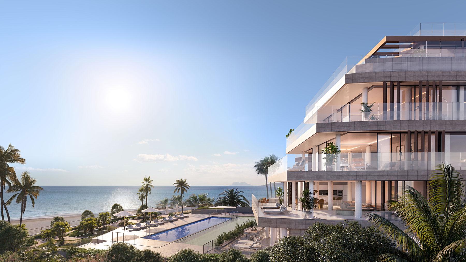 2 - verkauf wohnung direkt am wasser estepona - costa del sol andalusien spanien