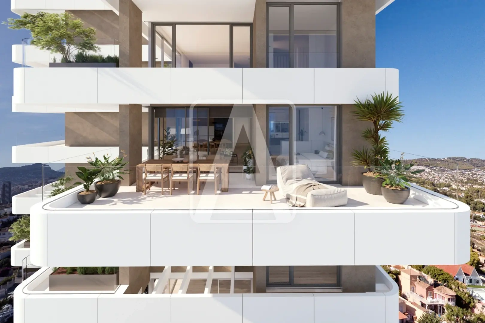 1 - vendita appartamento vista mare calpe - costa blanca comunità valenciana spagna