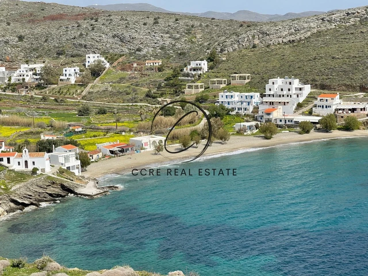 1 - venta terreno vista al mar lefkes egeo meridional grecia