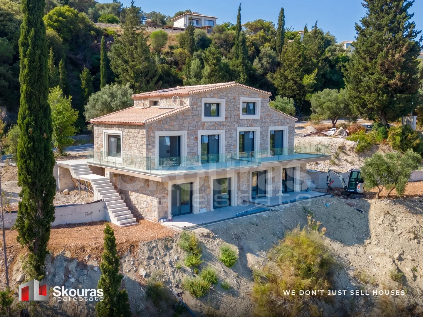 1 - verkoop huis uitzicht op zee lefkada ionische eilanden griekenland