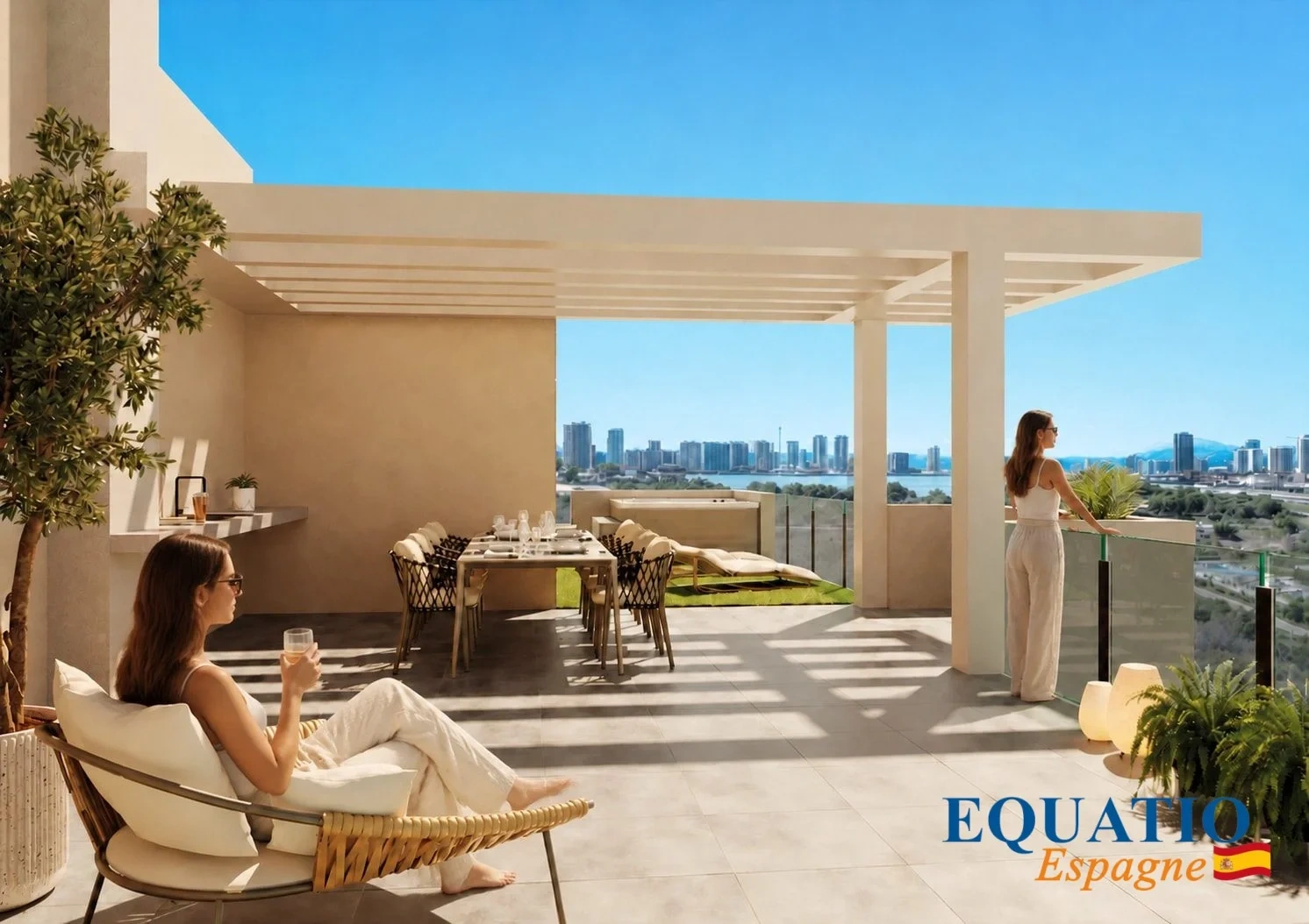 1 - продажа квартира вид моря calpe - costa blanca валенсия испания
