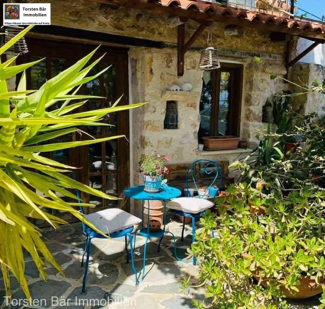 1 - vente maison vue mer próvarma crète grèce
