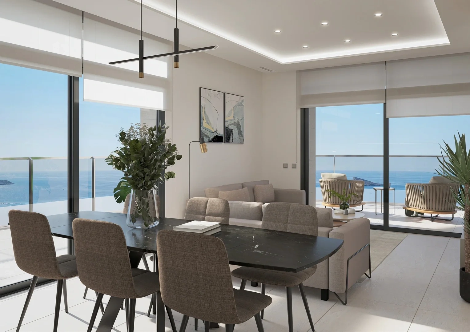 1 - venda apartamento vista de mar benidorm - costa blanca comunidade valenciana espanha
