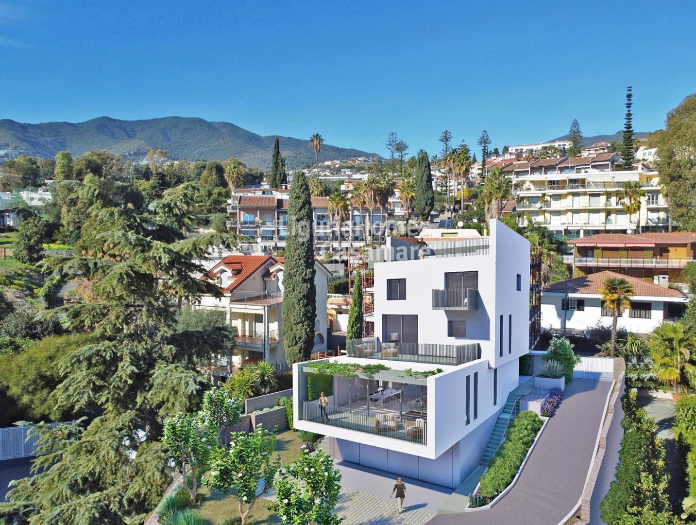 1 - venda casa vista de mar sanremo liguria itália
