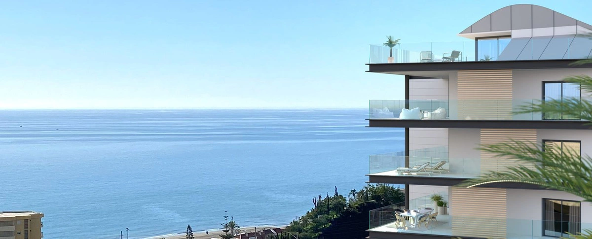 1 - vente appartement vue mer benalmadena - costa del sol andalousie espagne