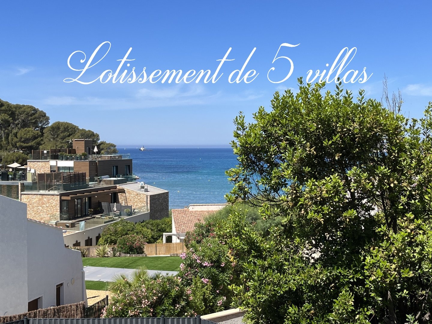 1 - sea view estate for sale in sanary sur mer var france