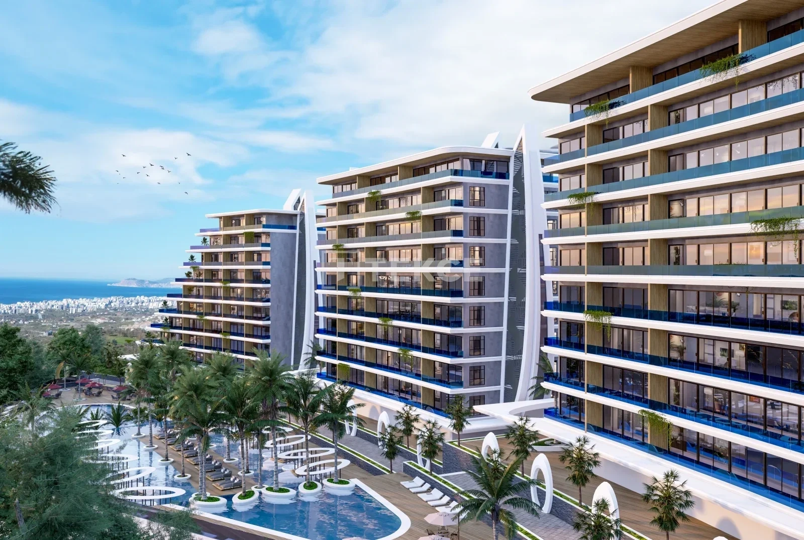 1 - verkauf wohnung meerblick alanya antalya türkei