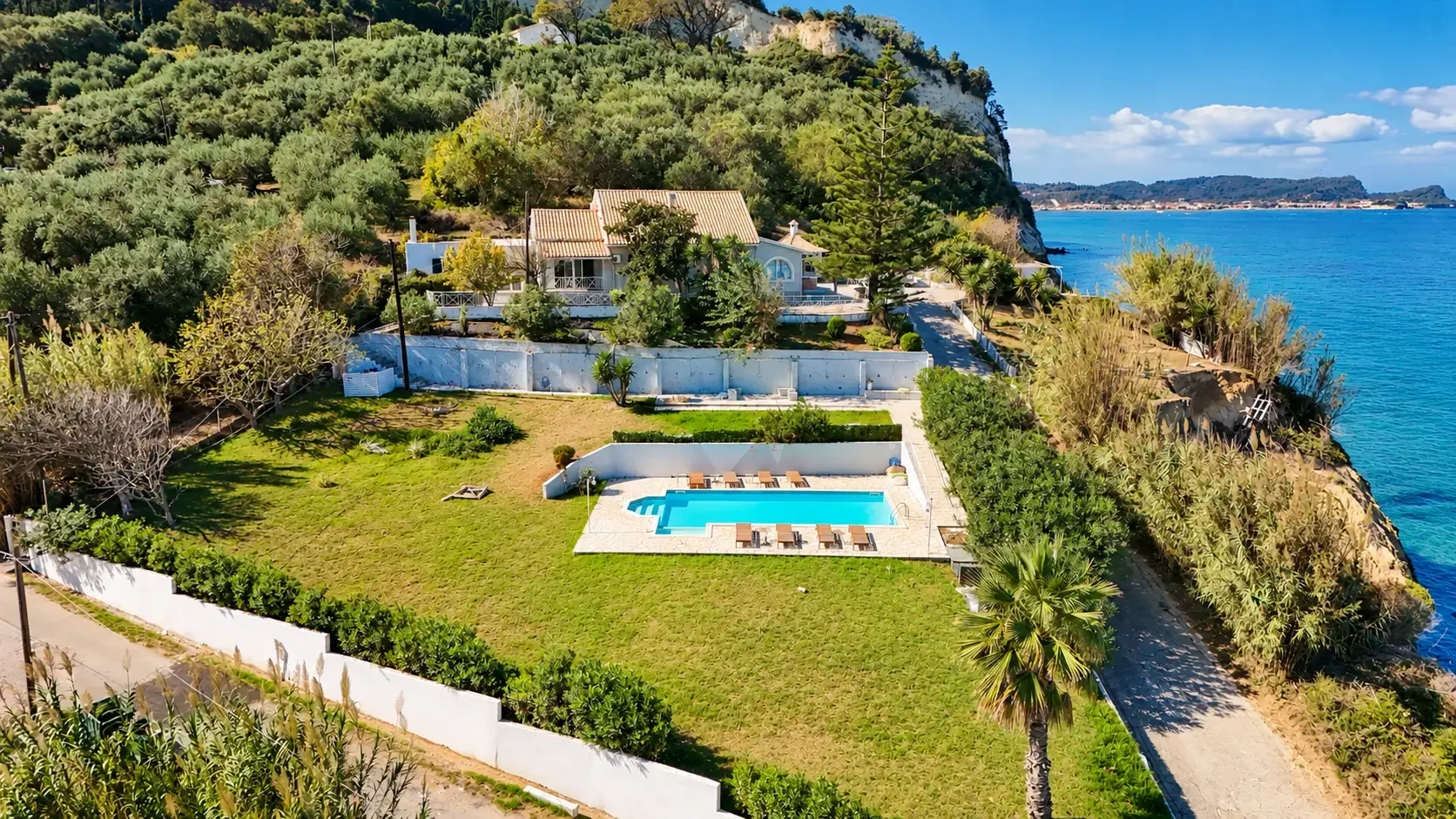 2 - venta propiedad vista al mar corfu islas jónicas grecia