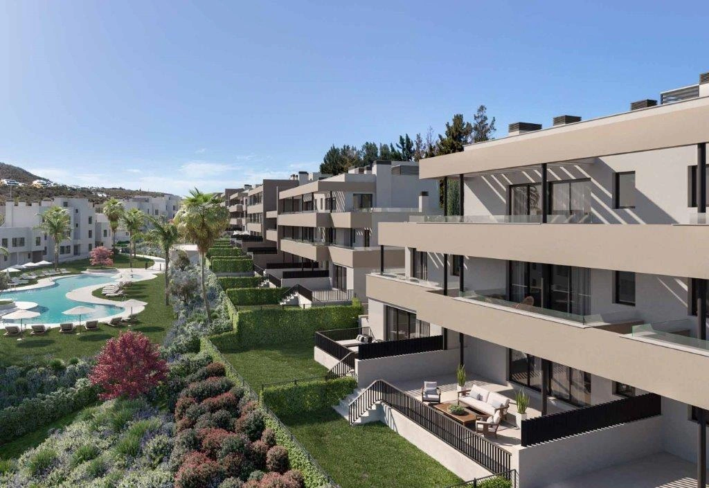1 - verkoop appartement uitzicht op zee casares - costa del sol andalusië spanje