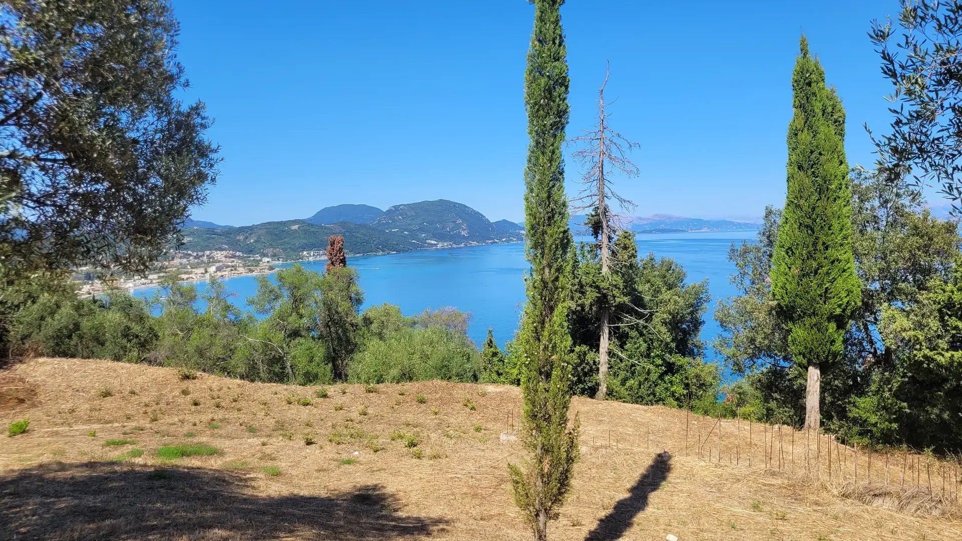 1 - vendita terreno vista mare corfu isole ioniche grecia