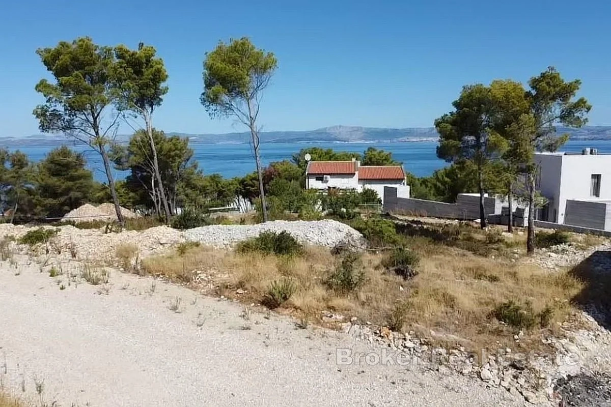 2 - vente terrain vue mer brač split-dalmatie croatie