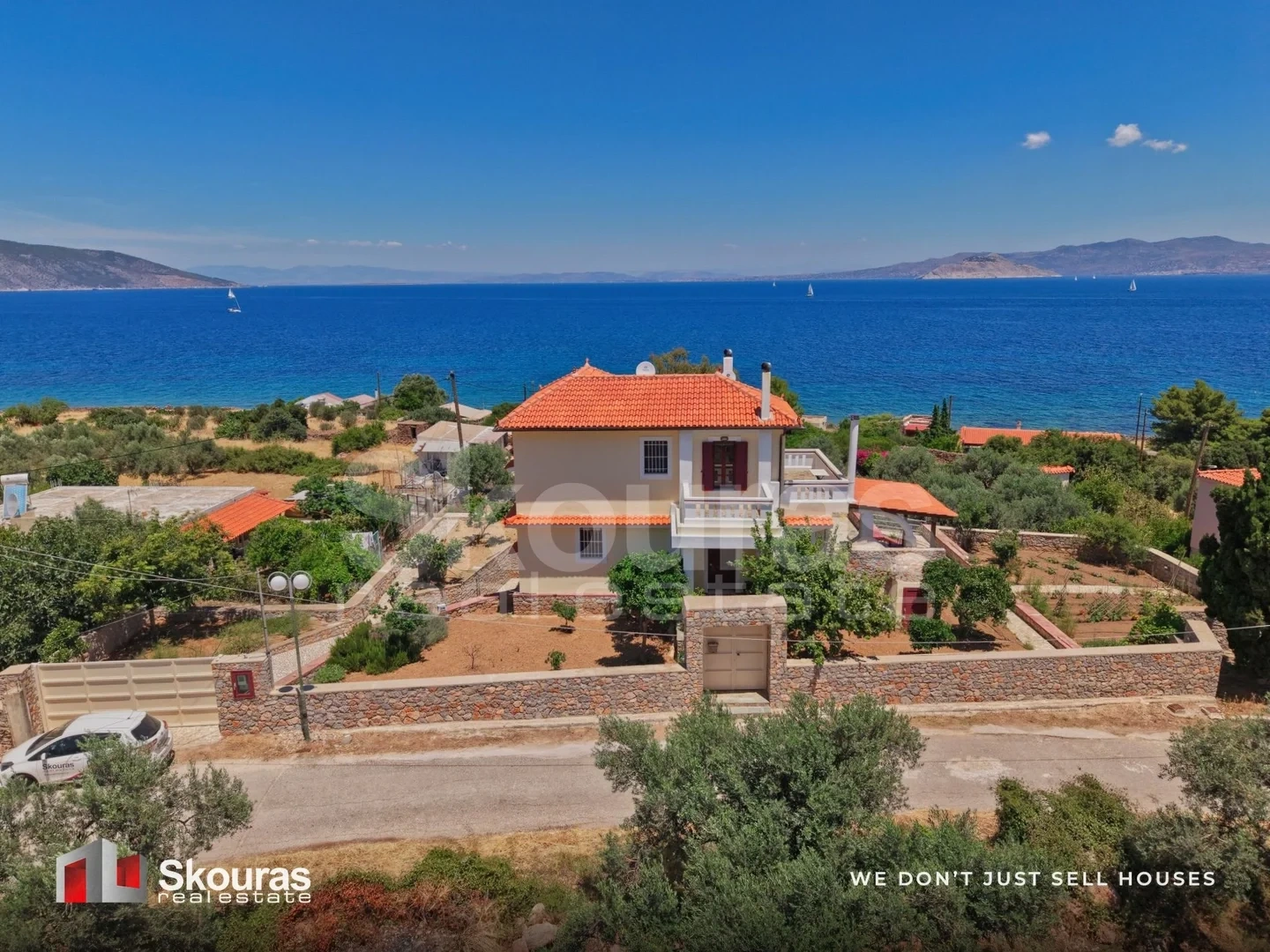 2 - vente maison vue mer methana attique grèce