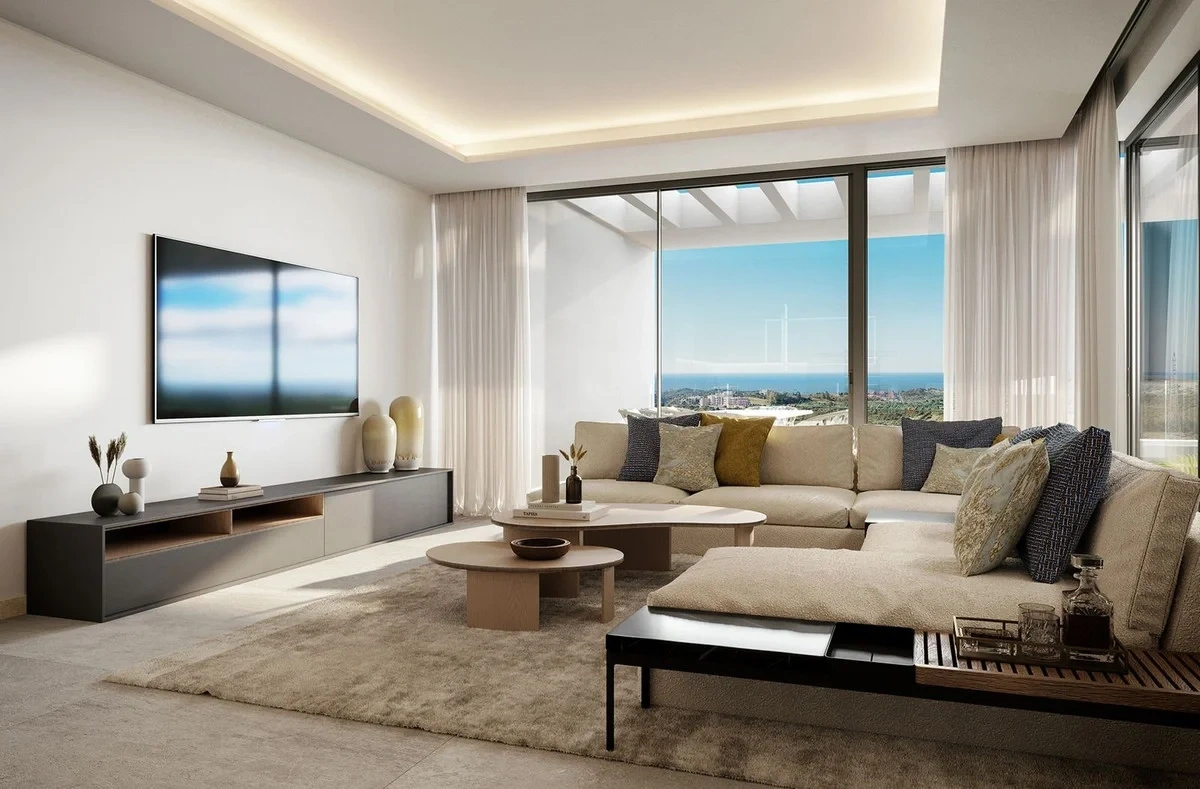 1 - venta apartamento vista al mar casares - costa del sol andalucía españa