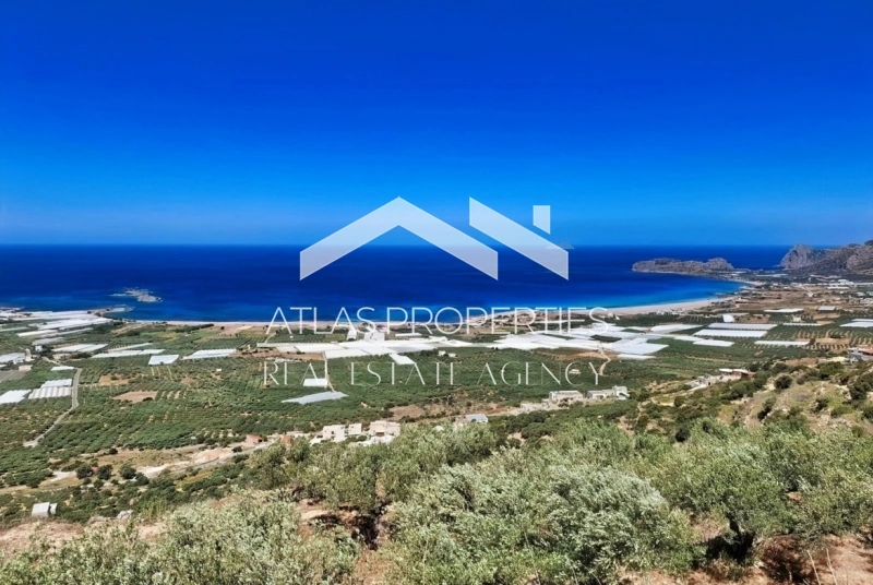 2 - продажа территория вид моря falasarna крит греция