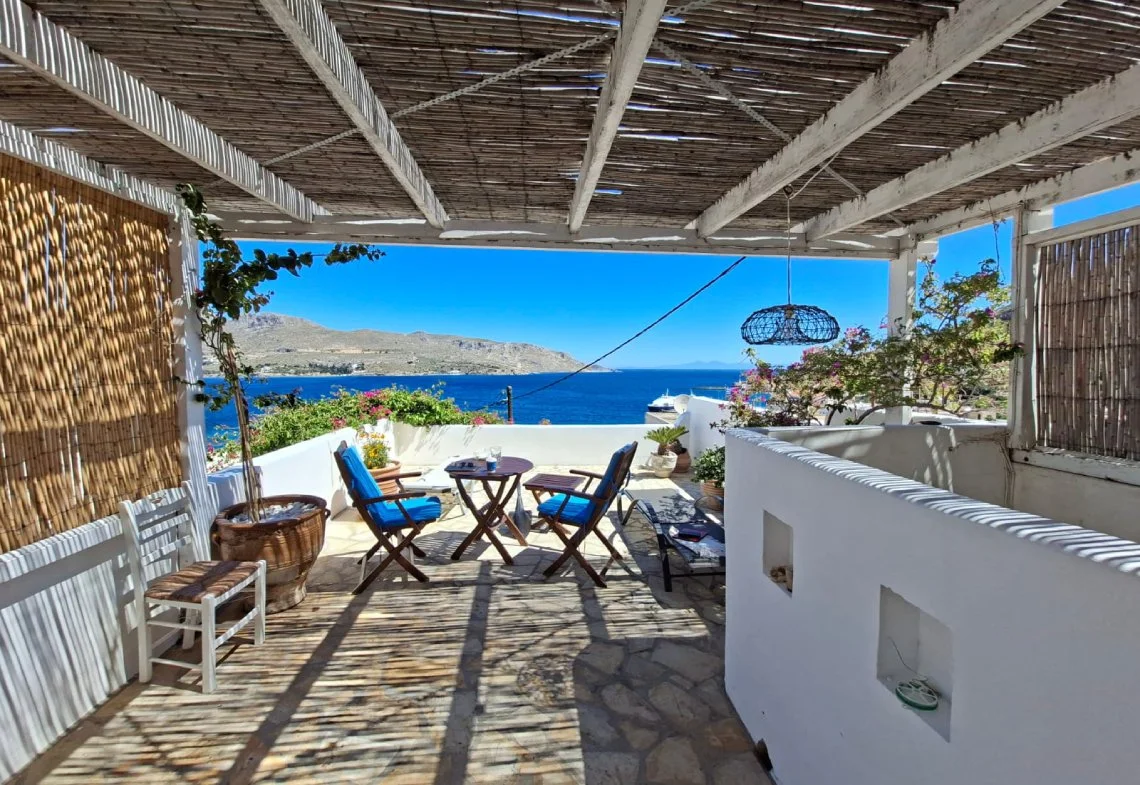 2 - verkauf haus meerblick leros südliche ägäis griechenland