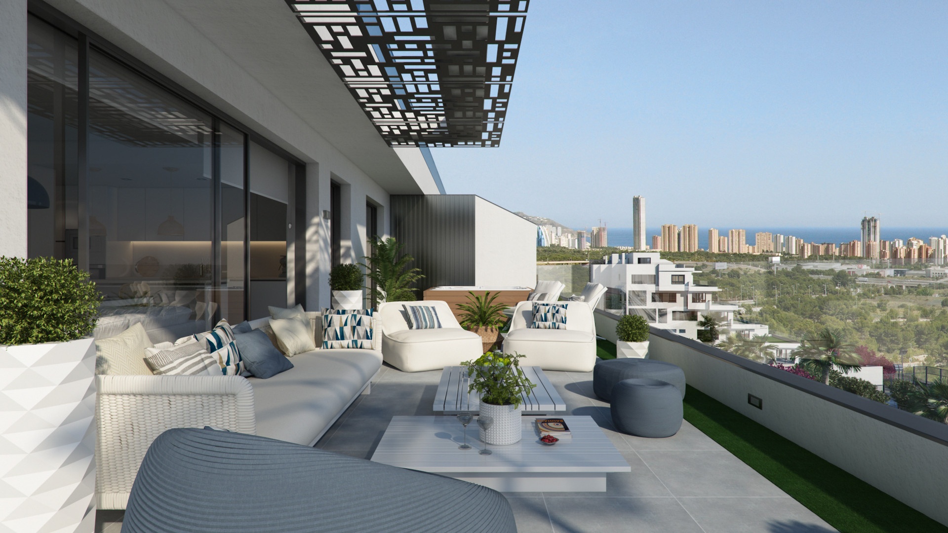 1 - vente appartement vue mer finestrat - costa blanca communauté valencienne espagne
