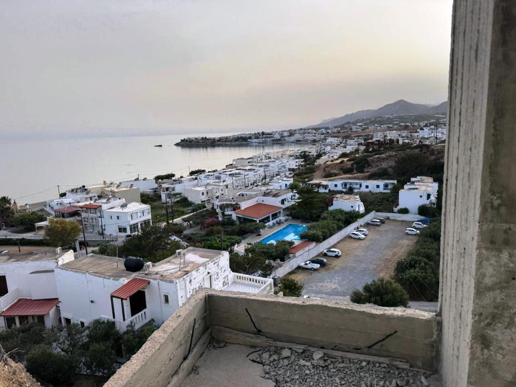 1 - sea view building for sale in makry-gialos crete greece