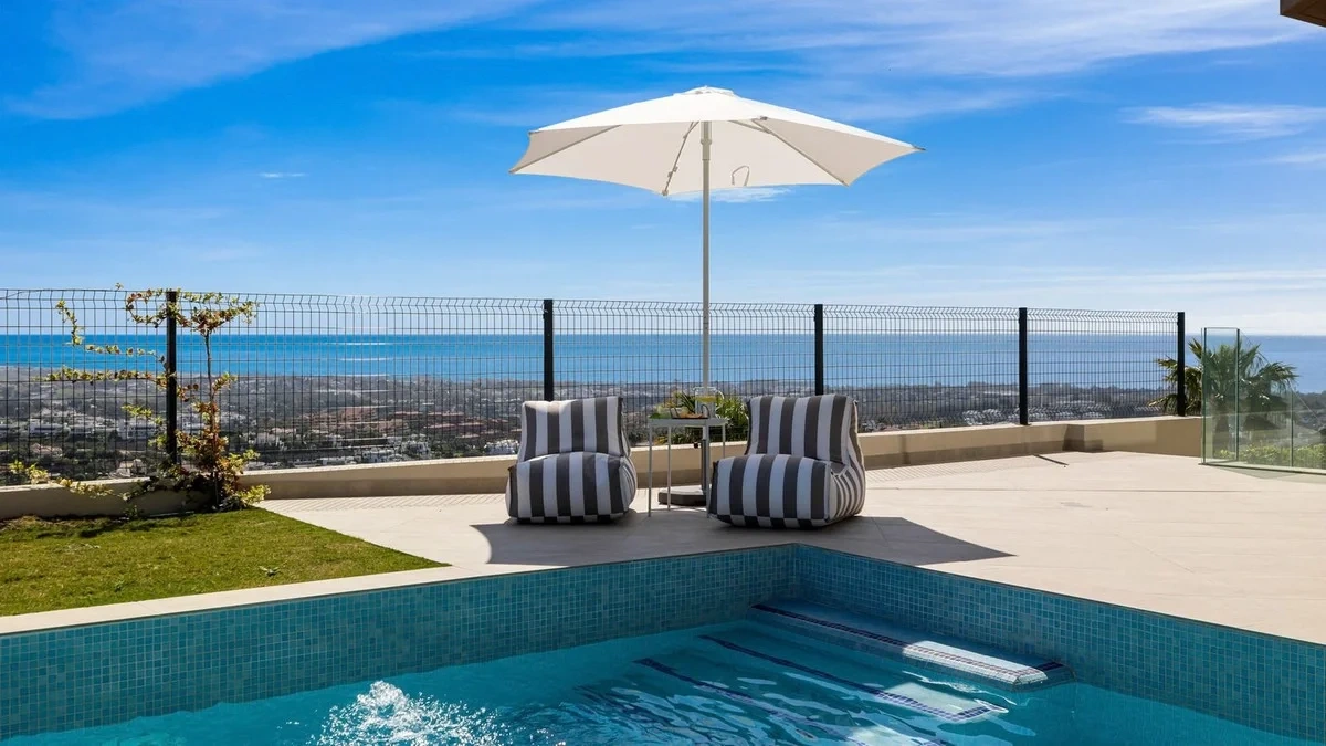1 - vente maison vue mer benahavis - costa del sol andalousie espagne