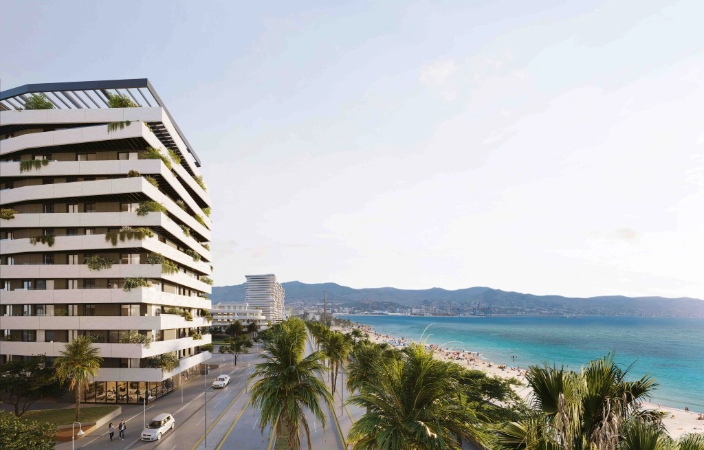 1 - venta apartamento frente al mar malaga  andalucía españa