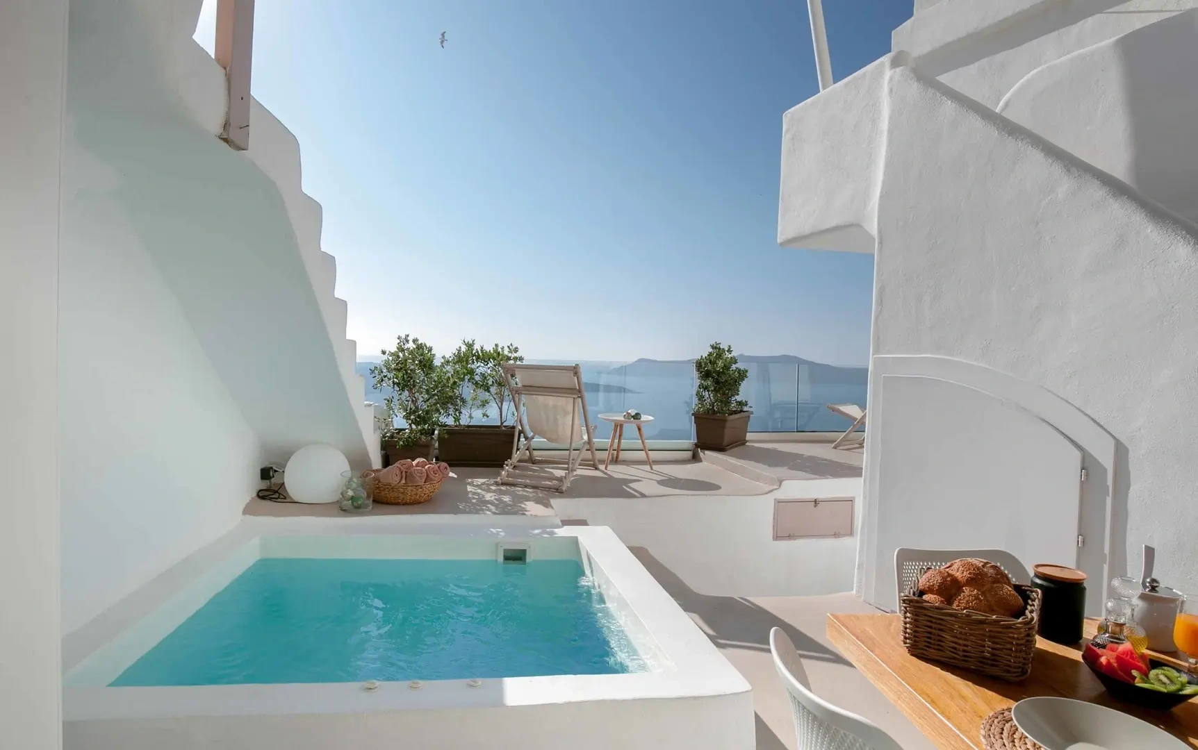 2 - vente villa vue mer santorin - cyclades egée méridionale grèce