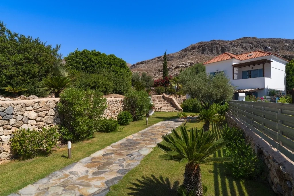 1 - vente villa vue mer líndos egée méridionale grèce