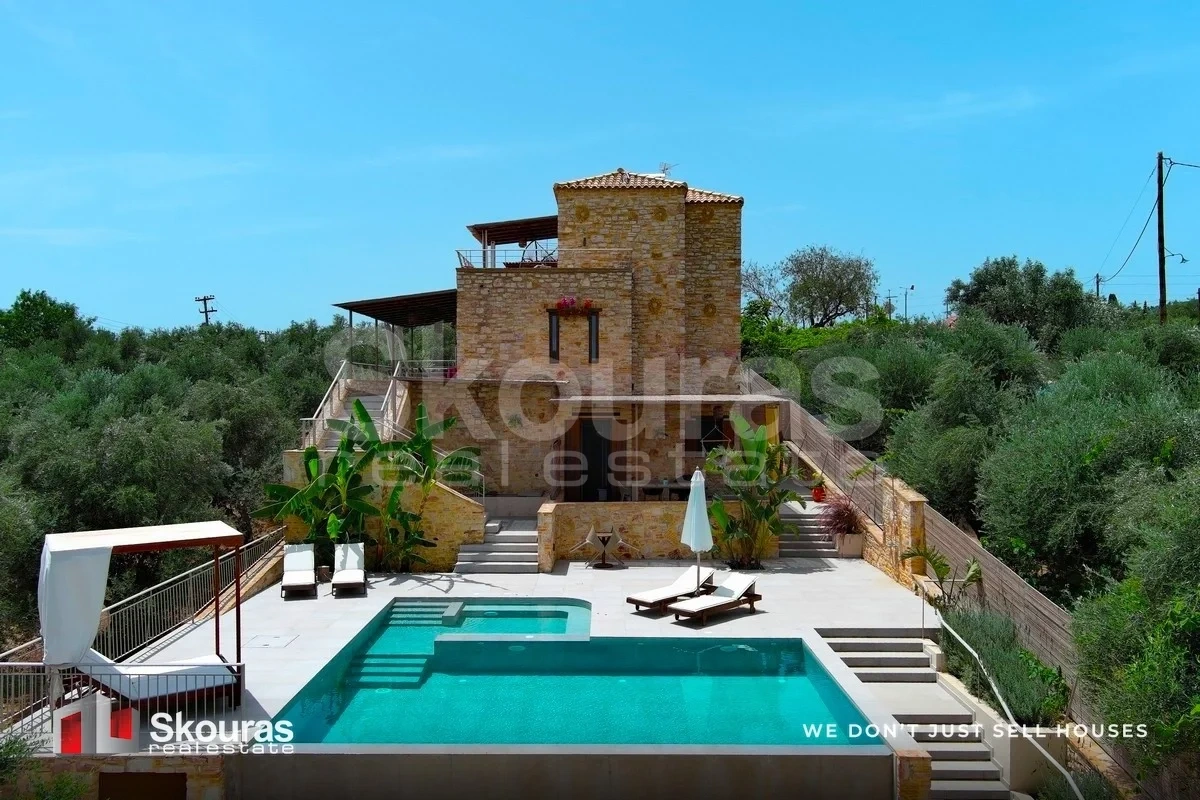 1 - vente maison vue mer koróni péloponnèse grèce