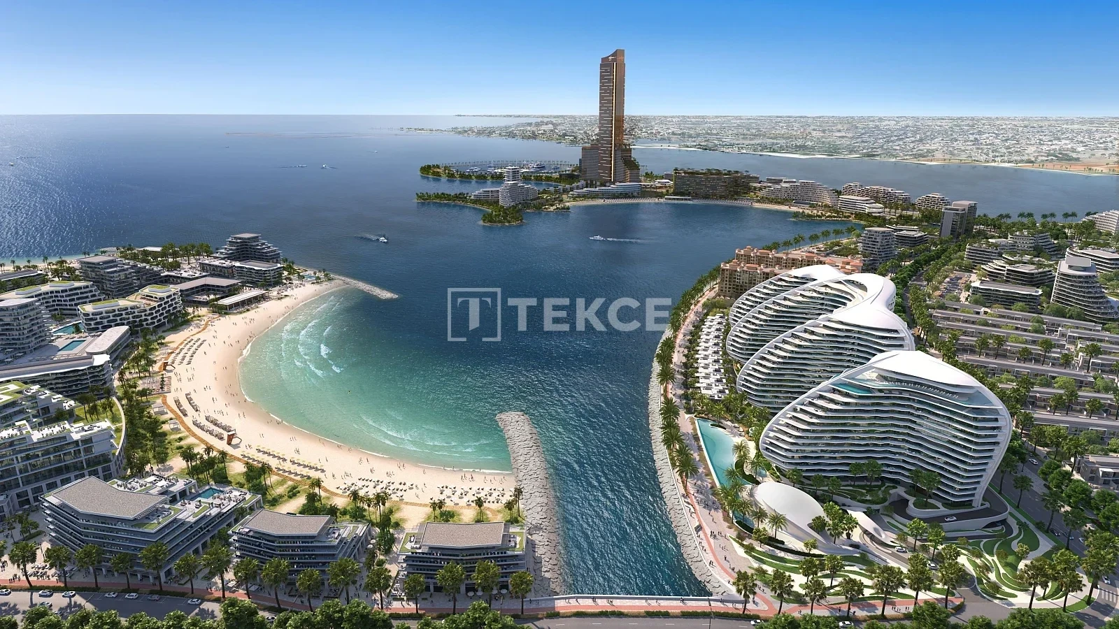 1 - vente appartement vue mer al marjan island ras al-khaimah émirats arabes unis