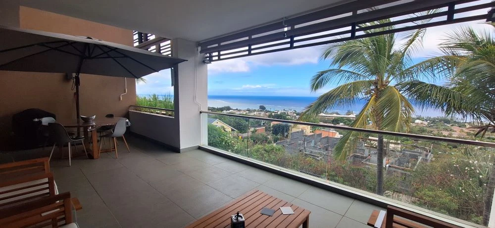 1 - vente appartement vue mer tamarin rivière noire île maurice