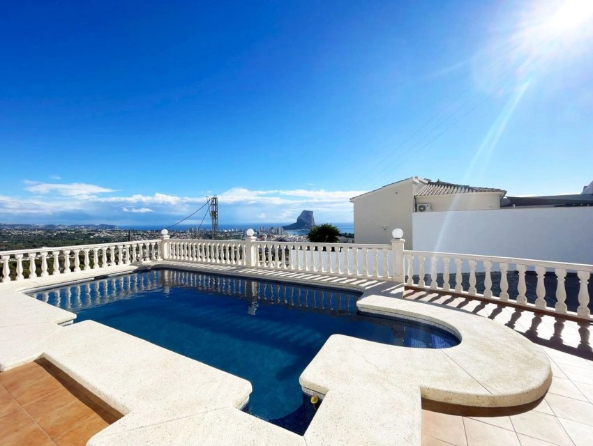 1 - vente villa vue mer calpe - costa blanca communauté valencienne espagne