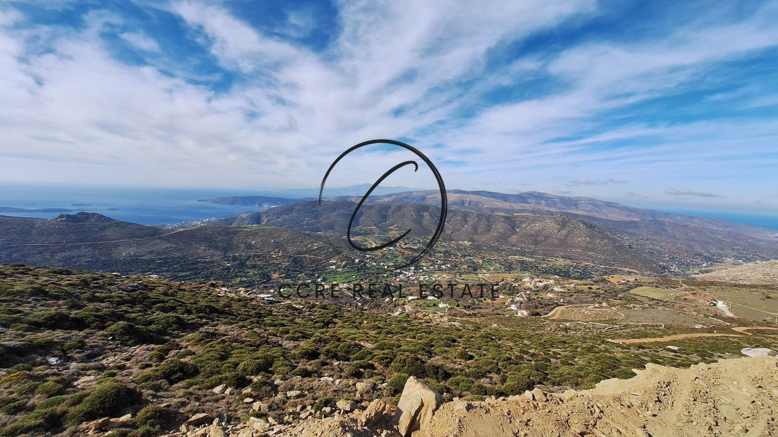 1 - vendita terreno vista mare andros - cicladi egeo meridionale grecia