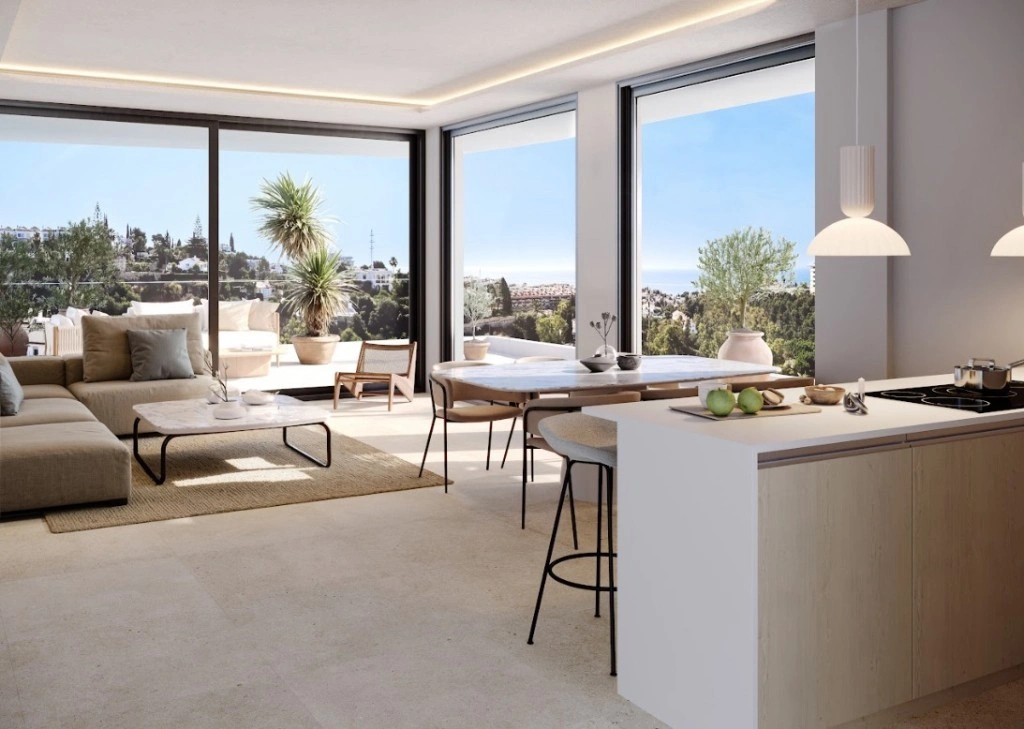 1 - verkoop appartement uitzicht op zee fuengirola - costa del sol andalusië spanje