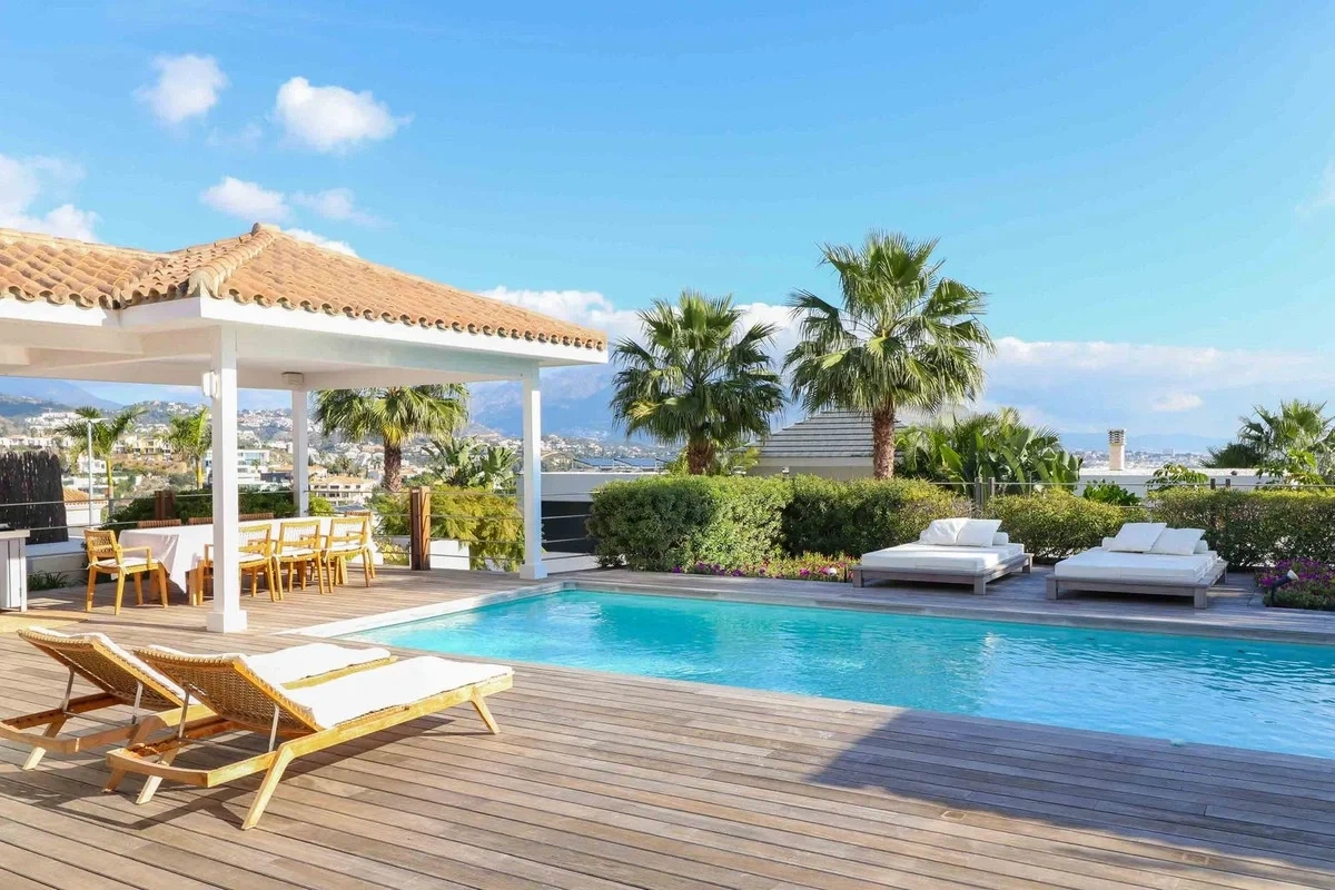 1 - verkoop villa uitzicht op zee benahavis - costa del sol andalusië spanje