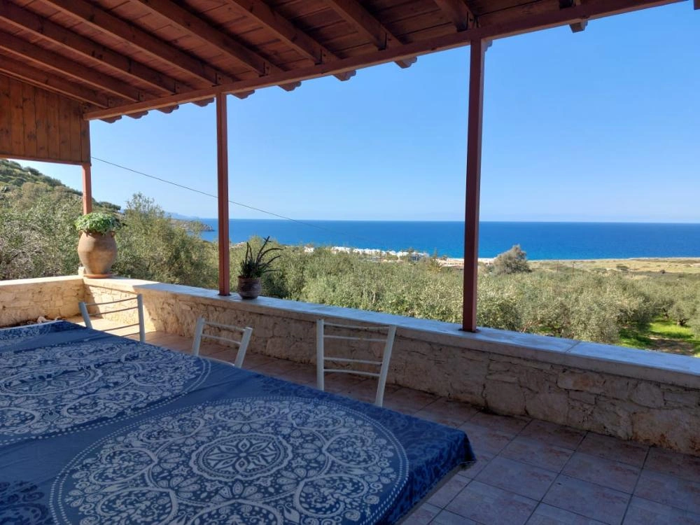 1 - vente maison vue mer mókhlos crète grèce