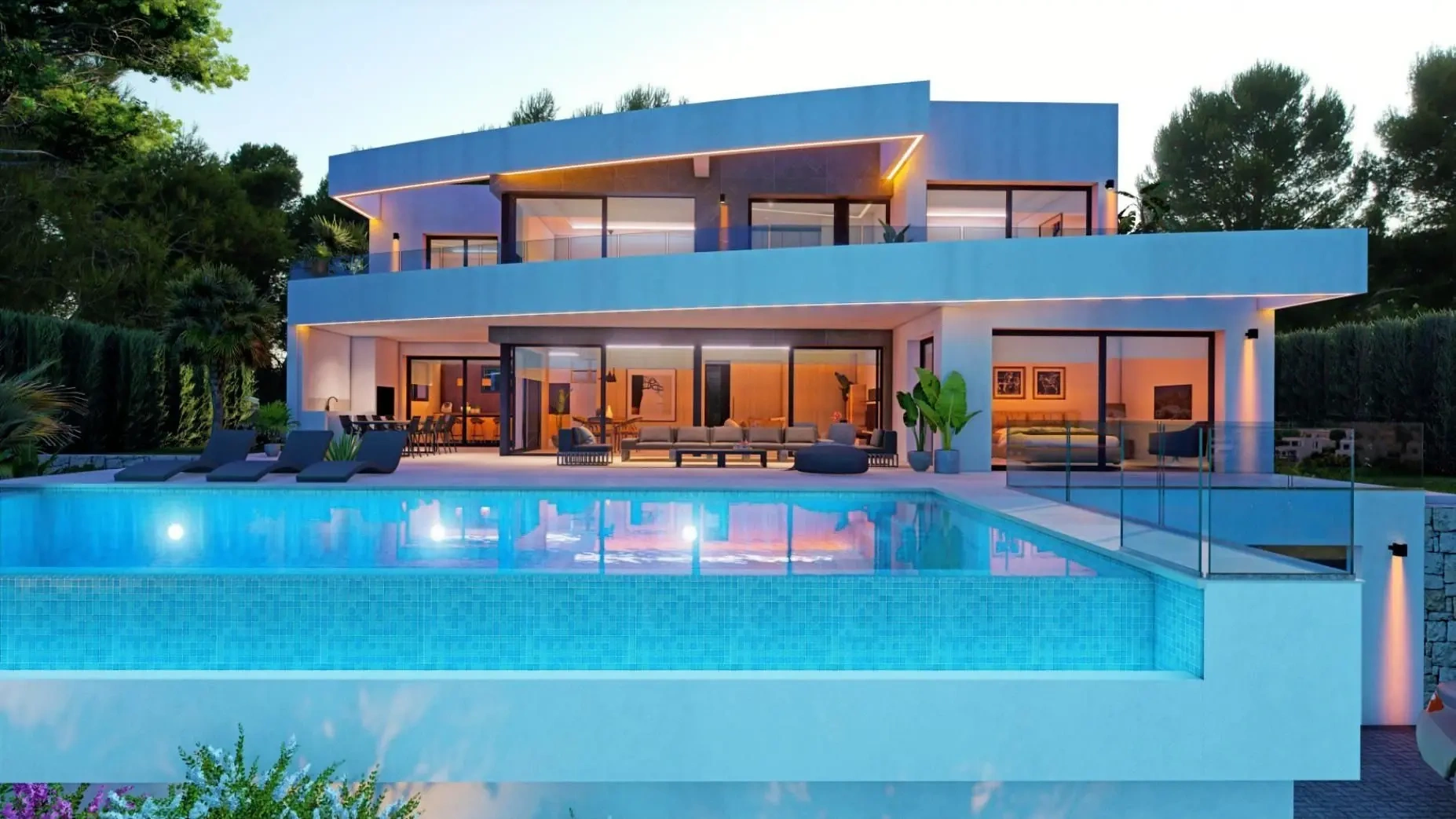 2 - venta casa vista al mar moraira - costa blanca comunidad valenciana españa
