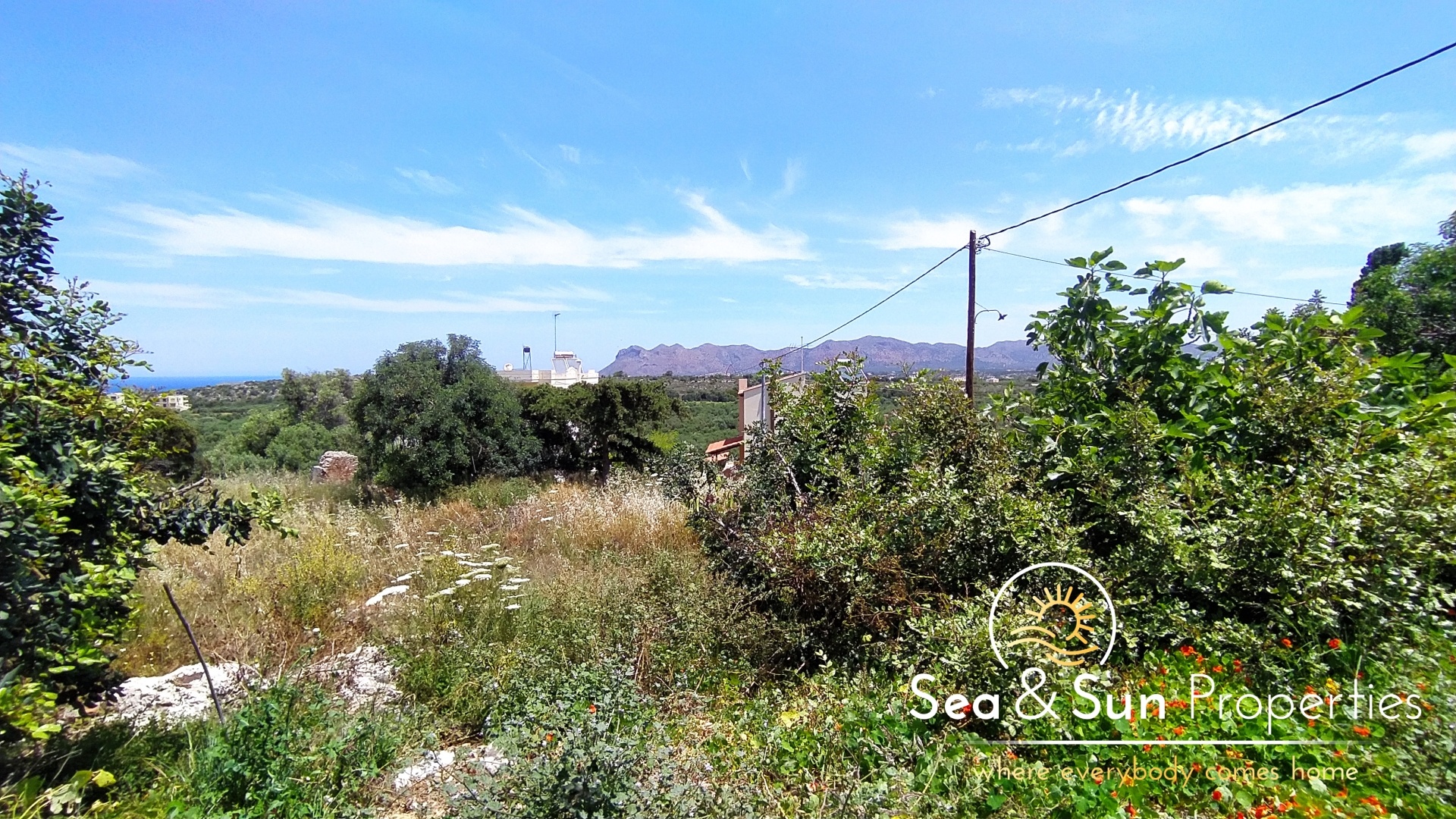 2 - sea view plot of land for sale in akrotiri crete greece