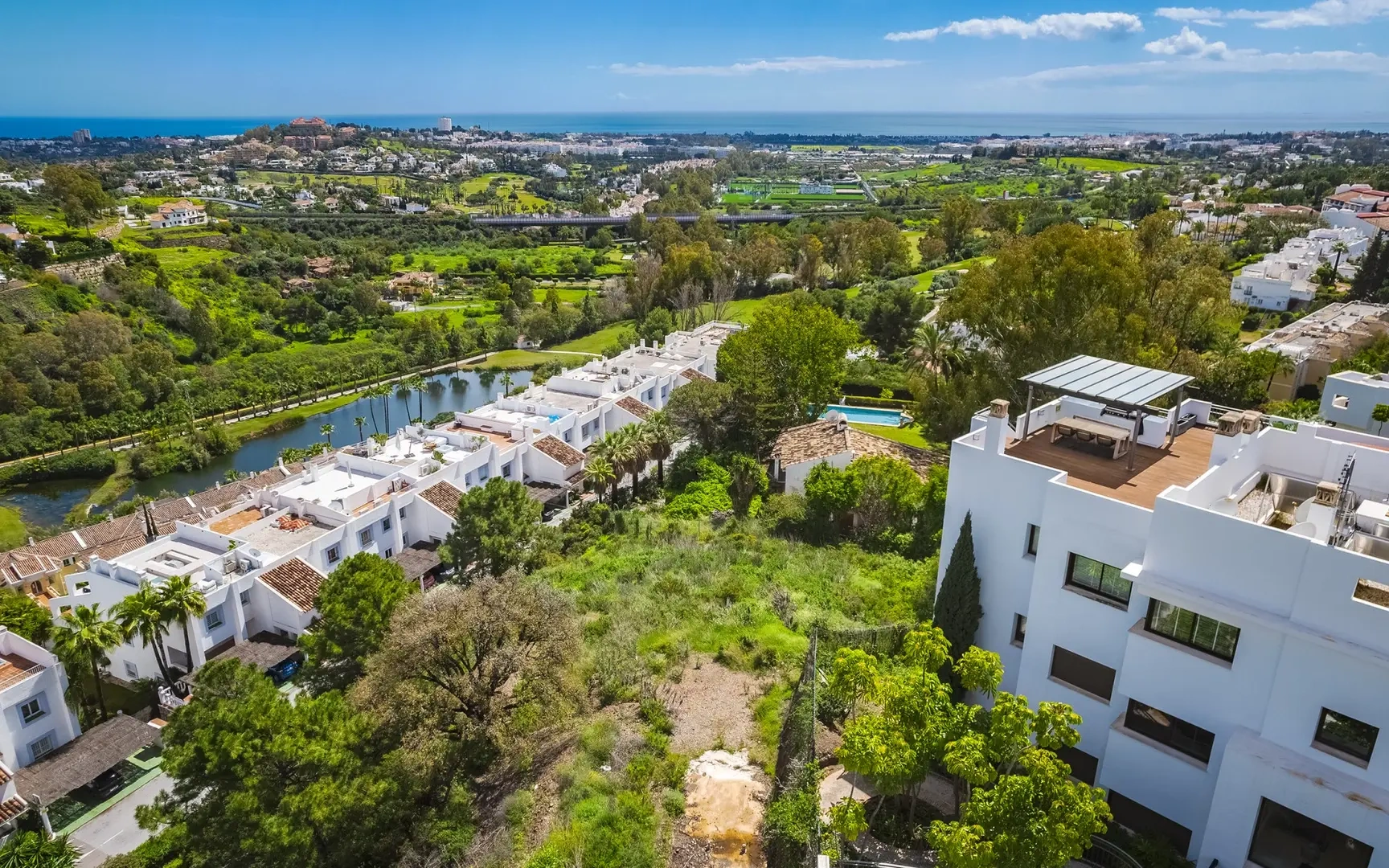 2 - sea view plot of land for sale in benahavis - costa del sol andalusia spain