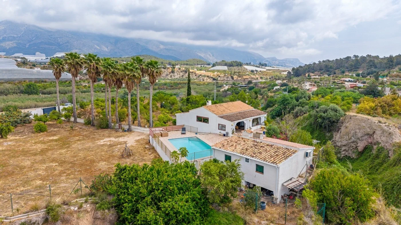 1 - verkauf anwesen la nucia - costa blanca valencia spanien